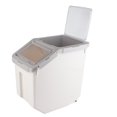 thumbnail image 3 of Barril de comida para gatos, almacenamiento de granos, alimentador para perros a prueba de humedad, caja fresca de alimentación sellada con taza medidora, 3 of 5