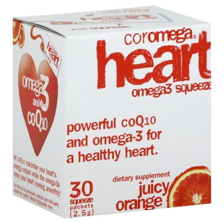 Coromega Coromega Heart Omega 3 Squeeze, 30 ea