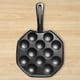 thumbnail image 4 of Plato antiadherente para parrilla Takoyaki con 12 agujeros, molde para cocinar en casa, bandeja para hornear, utensilios de cocina, 4 of 9