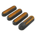 thumbnail image 3 of Ensemble de 4 Moyeux de Roue de Trottinette Électrique Fourche Bandes Réfléchissantes Couvercle Décoratif Latéral avec Vis Compatible avec M365PROPRO21SLiteG30 Max, 3 of 7