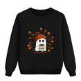 thumbnail image 4 of YunPes Halloween Cute Sweatshirt Boys Girls Casual Crewneck Pullover Fall Winter Kids Long Sleeve Graphic Tops 2-14 Years, 4 of 4