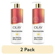 (2 pack) Olay Age Defying Body Lotion for Women, Niacinamide, 17 fl Oz.