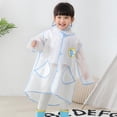 thumbnail image 6 of ASFGIMUJ Baby Raincoat Cute Cartoon Transparent Fashion Wrapped Eva Raincoat,Size S, 6 of 9