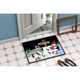 thumbnail image 2 of Carolines Treasures PJC1082JMAT North Pole Welcomes You Penguins Door Mat Indoor Rug or Outdoor Welcome Mat 24x36, 2 of 4