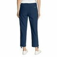 thumbnail image 4 of Eddie Bauer Capri Pants for Women with Side Zipprer Cargo Pocket - Women's Hiking Pants with Belt Loop - Ripstop Capri (Blue, 10), 4 of 5