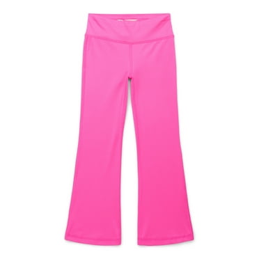 Athletic Works Girls Active Flare Leggings with UPF 30, Sizes 4-18 & Plus