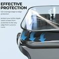 thumbnail image 3 of 3 Packs Screen Protector Compatible with Apple Watch 45mm Series 7 HD Screen Protector Anti-Scratch Bubble Free Screen Protector, 3 of 5