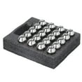 thumbnail image 4 of Lug Nuts, Anti Loosening One Piece Design Wheel Nuts Beautiful  For Vehicle Silver, 4 of 8