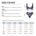 thumbnail image 6 of Daiia Dinosaur Women's Bikini Set Two Piece Swimsuit High Waisted Bikini Adjustable Straps Bikini Perfect for Beach, Pool, and Summer Vacation-XX-Large, 6 of 9