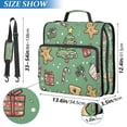 thumbnail image 2 of FORMRS Zipper Binder with Shoulder Strap 2-inch Ring 500 Sheet Capacity File Bag, Christmas Cookies, 2 of 5