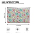 thumbnail image 4 of Haiem Cute Dinosaur Music Lover Merch Makeup Bag, Cosmetic Bag,Singer Fans Cosmetic Bag, Portable Stationary Storage Organizer, Travel Makeup Bag, 4 of 8