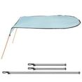 thumbnail image 2 of Kayak Canopy Mount Base Durable Corrosion Resistant Mounting Hardware Included Easy Installation for Boats Kayaks Canoes, 2 of 7
