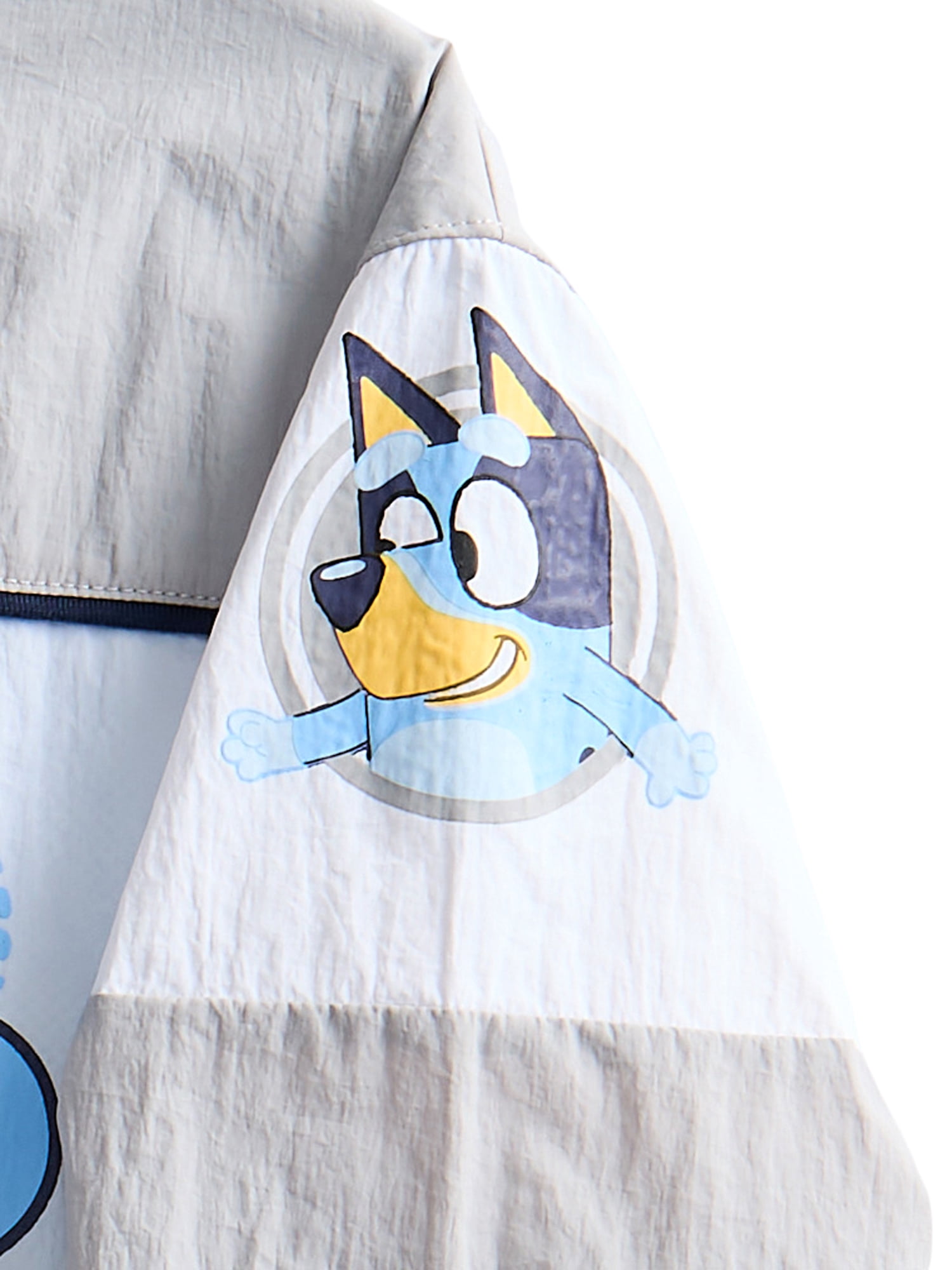 Bluey Toddler Full Zip Jacket with Long Sleeves, Sizes 12M-5T