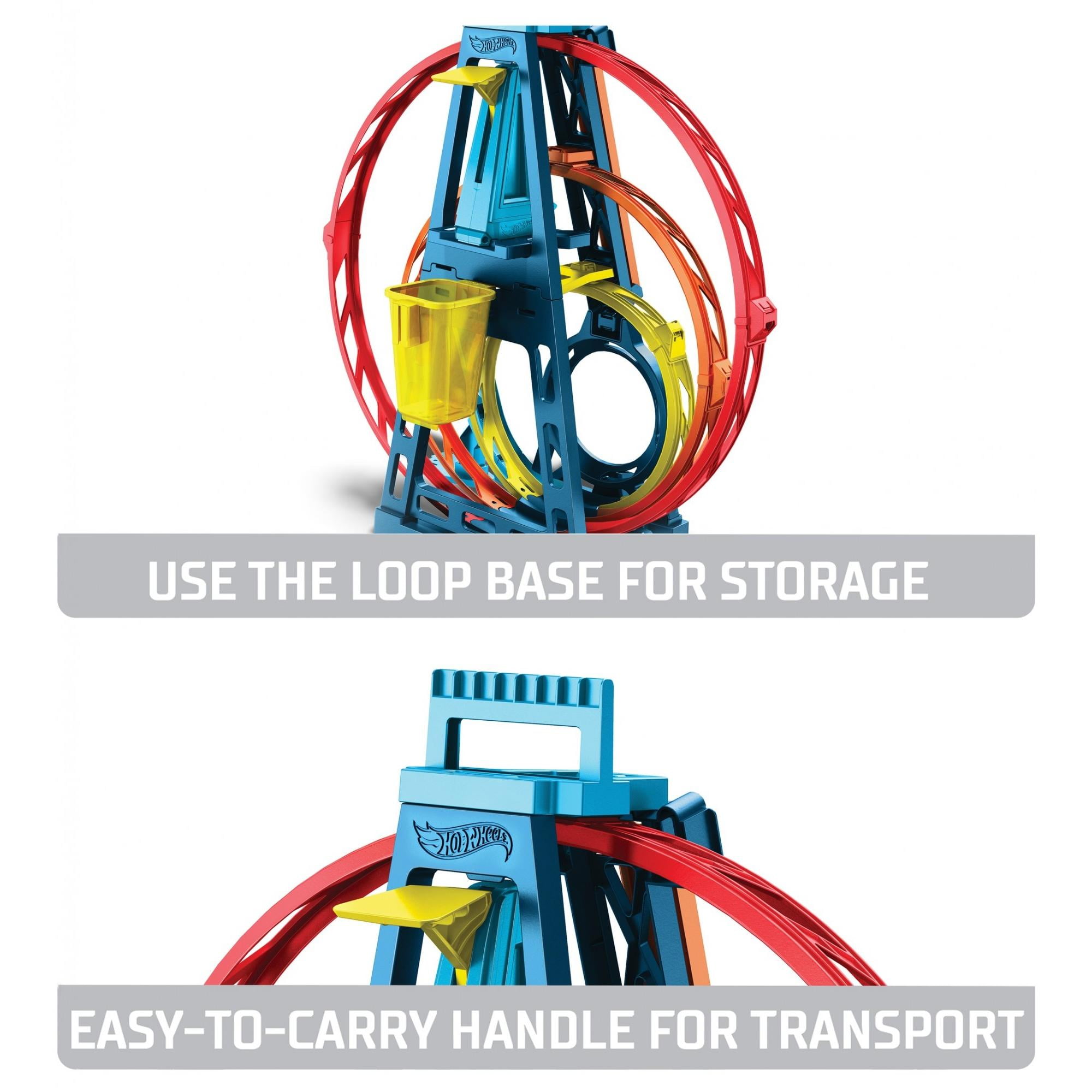 triple loop hot wheels track