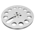 thumbnail image 1 of Open Reel Sound Tape, Empty Tape Reel 7 Inch Multiple Holes  for Reel To Reel Tape Player Silver, 1 of 7