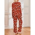 thumbnail image 3 of Avidlove 2 Pack Womens Pajama Sets Long Sleeve Tops with Long Pjs Bottom Sleepwear Soft Loungwear with Pockets S-XXL, 3 of 6