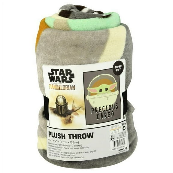 Star Wars "The Mandalorian Precious Cargo" Throw Blanket