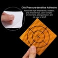 thumbnail image 4 of Uxcell 30pcs Survey Reflector Sheet 80x80mm Self-Adhesive Survey Target Mark Yellow, 4 of 6