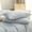 Cornflower Blue, variant on BESTOUCH 100% Washed Cotton Pillowcase for Hair and Skin Linen Feel Soft Comfortable Breathable 2 Set Pillow Case with Envelope Closure Solid Bright White Standard 20x26 Inches