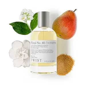 Twist Floral No. 40 Inspired by G. Flora Gardenia, Long Lasting Perfume For Women, EDP - 100 ml | 3.4 fl. oz.