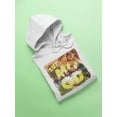 thumbnail image 3 of Summer Mood Slogan Hoodie Men - Men Hoodie, White, Large, 3 of 4