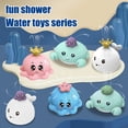 thumbnail image 1 of Juguete de baño para niños BuyWeekMX ducha rociador de inducción eléctrica estilo pulpo, 1 of 9