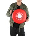 thumbnail image 3 of AMONIDA Karate Kicking Shield, Taekwondo Training Shield, Durable Round PU Leather For Fitness Practicing, 3 of 8