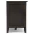 thumbnail image 2 of Simpli Home Warm Shaker 72 inch Wide Solid Wood TV Stand in Hickory Brown For TVs up to 80 inches, 2 of 11