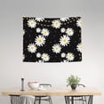 thumbnail image 2 of Uemuo Daisies Flowers Printed 29x37 Inch Tapestry Wall Hanging – Lightweight & Durable – Perfect for Dorm Decor, Beach Throw, Sofa Cover, Tablecloth, 2 of 8