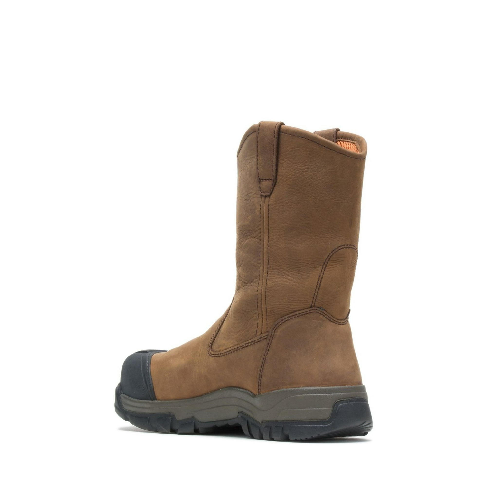 HYTEST Men s FootRestsA High Energy Metatarsal Guard Composite Toe Wellington Brown K15041 Walmart