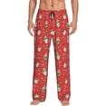 thumbnail image 1 of Balery merry Christmas gnome Pantalones de pijama para hombre, pijama ultraligero, pantalón de descanso-X-Large, 1 of 6