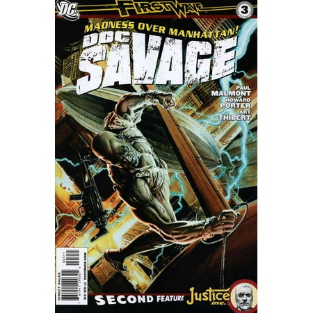 Doc Savage (DC, 2nd Series) #3 VF ; DC Comic Book