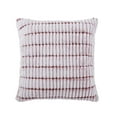 thumbnail image 2 of VCNY Home Henry 20" x 20" Rose Pink Jacquard Faux Fur Decorative Pillow, 2 of 5