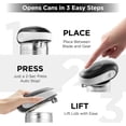 thumbnail image 5 of Kitchen Mama One-To-Go Electric Can Opener : Auto Stop, Smooth Edge, Battery Operated (White), 5 of 7