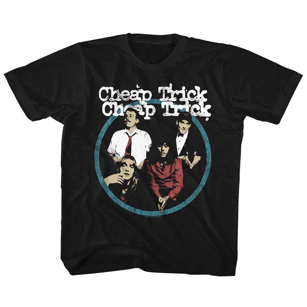 Cheap Trick Rock Band Black Toddler Little Boys TShirt Tee