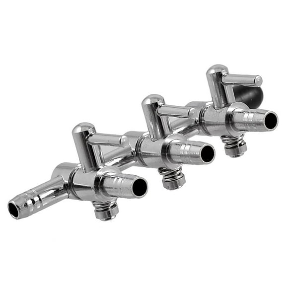 Unique Bargains Aquarium Aquaculture Fish Tank 3 Way Air Flow Control Lever Pump Valve
