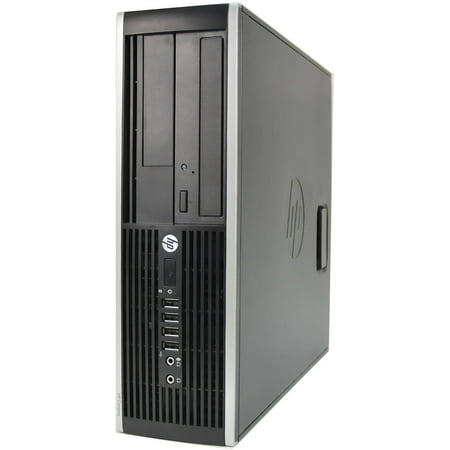 Restored HP Black 8000 Desktop PC with Intel Core 2 Duo Processor, 4GB Memory, 750GB Hard Drive and Windows 10 Pro (Monitor Not Included) (Refurbished)