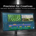 thumbnail image 4 of Deco Gear Monitor IPS Ultra Ancho Curvo de 40", 5120x2160 5K2K, 21:9, HDR400, Adaptativesync, 100% sRGB, HDMI 2.0, DP, USB-C (Monitor Nico), 4 of 5