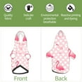 thumbnail image 5 of Bingfone Cute Flamingo With Heart Dog Clothes Hoodie, Pet Winter Coat,Puppy Sweatshirts For Small Dogs Boy Girl,Suitable For All Breeds-Small, 5 of 8