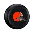 thumbnail image 1 of Cleveland Browns Tire Cover Large Size Black, 1 of 1