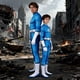 thumbnail image 2 of Fantástico overol invisible para cosplay, disfraz azul invisible, traje de Halloween para adultos con cinturón, uniforme de equipo, 2 of 3