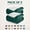 Emerald Green, variant on Moonlight20015 2-Pack Throw Size Plush Sherpa Blankets – Reversible Microfiber Bed Cover, Cozy Lightweight Warm Bedding, 410 GSM, 50 x 60 Inches, Silver