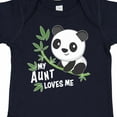 thumbnail image 4 of Inktastic My Aunt Loves Me Cute Panda Boys or Girls Baby Bodysuit, 4 of 5