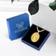 thumbnail image 4 of Collar Medalla milagrosa de la Virgen María Eusense bañada en oro, 4 of 7