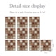 thumbnail image 3 of 10 pegatinas de azulejos de cristal para pared autoadhesivas., 3 of 6