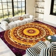 thumbnail image 4 of 4'x6' rug pad for carpet thick carpet for living room cute area rug fluffy area rug large area rug for living room, 4 of 10