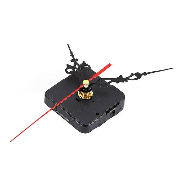 Professional Mute Hands Quartz Clock Movement Mechanism Repair Tool Parts Kit DIY Replacement Tool Set Black Black Popular