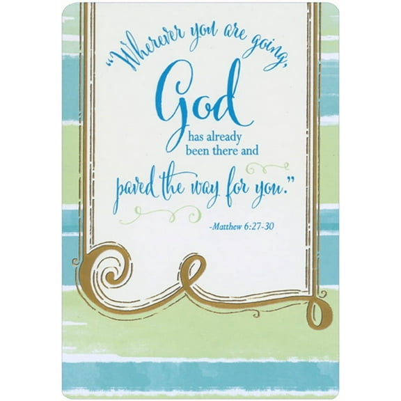 Designer Greetings God Paved The Way For You Religious Graduation Congratulations Card