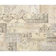thumbnail image 1 of Ahgly Company Indoor Rectangle Contemporary Light French Beige Brown Abstract Area Rugs, 8' x 12', 1 of 6