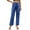 Dark Blue, variant on Straight Jeans Pants for Womens Mid-Waist Denim Pants Womens Summer Washed Open Loose Wide Leg Trousers S-XXL